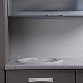 На фото Кухонная мойка Fancy Marble (Буль-Буль) NEVADA 450х450х210 белая(104040001)