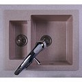 На фото Кухонная мойка Fancy Marble (Буль-Буль) АRIZONA 600х500x215 песочная(105067001)