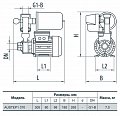 Насосная станция Rudes AUSTEP 1L 370 (2155) На фото Насосная станция Rudes AUSTEP 1L 370 (2155)