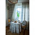 На фото Штора Прованс Allure Розы 170х140 см 2шт Бюризовая (.000021)
