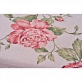 На фото Штора Прованс Large pink Rose 170х140 см 2шт Розовая с мережкой (.003657)