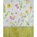 На фото Штора Прованс Весна 170х140 см 2шт Салатовая (6126)