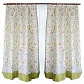 Штора Прованс Весна 170х140 см 2шт Салатовая (6126) На фото Штора Прованс Весна 170х140 см 2шт Салатовая (6126)