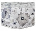 На фото Скатерть Прованс Flowers с кружевом круглая D-200 см (.003759)