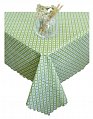 На фото Скатерть Прованс Simfoni 180х140 см Звезда зеленая (.008239)