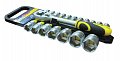 На фото Набор насадок торцевых Сталь 8-32мм с трещеткой 1/2" 19ед 70007 (52690)