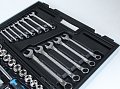На фото Набор инструмента Licota 1/2" и 1/4" 6 гр. 98 предметов (ALK-0010F)