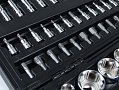 На фото Набор инструмента Licota 1/2" и 1/4" 94 предмета (ALK-8010F)
