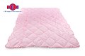 На фото Одеяло ТЕП EcoBlanc QA standard QuadroAir 180х210 см Розовое
