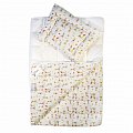 На фото Комплект детский Billerbeck Малюк Одеяло 110х140 см + подушка 40х55 см (0103-02/00)