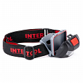 Фонарь Intertool налобный светодиодный, пылевлагозащищенный корпус, 4 режима работы (LB-0302) На фото Фонарь Intertool налобный светодиодный, пылевлагозащищенный корпус, 4 режима работы (LB-0302)