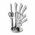 Набор ножей Berlinger Haus Infinity Line Silver 8 предметов (BH-2041) На фото Набор ножей Berlinger Haus Infinity Line Silver 8 предметов (BH-2041)