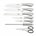 Набор ножей Berlinger Haus Infinity Line Silver 8 предметов (BH-2041) На фото Набор ножей Berlinger Haus Infinity Line Silver 8 предметов (BH-2041)