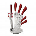 На фото Набор ножей Berlinger Haus Infinity Line Red Metallic 8 предметов (BH-2043)