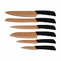 На фото Набор ножей Berlinger Haus Rosegold & Titanium Knives 7 предметов (BH-2083)