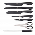 На фото Набор ножей Berlinger Haus Stainless steel set 8 предметов алмазное покрытие (BH-2183)