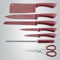 На фото Набор ножей Royalty line 8 предметов (RL KSS 8 Red)