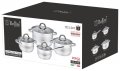 Набор посуды Bollire 8 предметов MONZA (BR-4008) На фото Набор посуды Bollire 8 предметов MONZA (BR-4008)