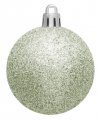 На фото Елочные шарики House of Seasons набор из 46 шт оттенки серого (1028486)