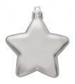 На фото Елочные украшения Звезды House of Seasons комплект 6 шт серый (1025920)