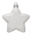 На фото Елочные украшения Звезды House of Seasons комплект 6 шт белый (1025944)