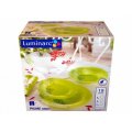 На фото Сервиз столовый Luminarc Piume Green 19 предметов (J7664)