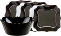 На фото Сервиз столовый Luminarc Authentic Black&White 19 предметов (E6195)