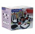 На фото Сервиз столовый Luminarc Authentic Black&White 19 предметов (E6195)