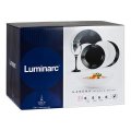 На фото Сервиз столовый Luminarc Harena Black&White 24 предмета (N2243)