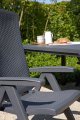На фото Стул пластиковый Allibert Montreal серый (8711245125794)