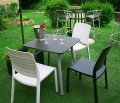 На фото Стул пластиковый Evolutif Charlotte Deco Chair белый (3076540146581)