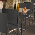 На фото Стул пластиковый Evolutif Charlotte Deco Chair черный (3076540146604)
