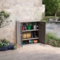 На фото Ящик для хранения Keter Optima Outdoor Base 348 л (7290106925540)