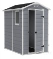 На фото Сарай пластиковий Keter 4х6S (7290103660352)