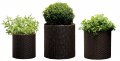 Кашпо для цветов Keter Cylinder Planter Large коричневое (7290103664206) На фото Кашпо для цветов Keter Cylinder Planter Large коричневое (7290103664206)