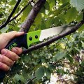 На фото Пила Verdemax с рукояткой 25 см (8015358042536)