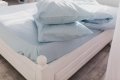 На фото Постельное белье Owl Blue Peas 200х220 евро (H30-0200)