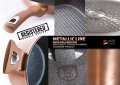 На фото Набор посуды Berlinger Haus Rosegold Metallic Line 10 предметов BH-1220N