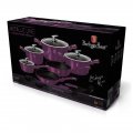 На фото Набор посуды Berlinger Haus Metallic Line Royal Purple Edition 15 предметов BH-1662N