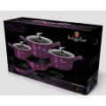 На фото Набор посуды Berlinger Haus Metallic Line Royal Purple Edition 10 предметов BH-1661N