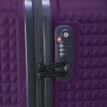 На фото Чемодан на колесах Gabol Quartz (M) Plum (924913)