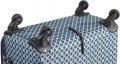 На фото Чемодан на колесах Members Vogue (L) Blue Geo Print (923551)