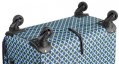 На фото Чемодан на колесах Members Vogue (M) Blue Geo Print (923550)
