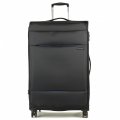 На фото Чемодан на колесах Rock Deluxe-Lite (M) Black (924782)