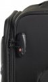 На фото Чемодан на колесах Rock Deluxe-Lite (S) Black (924781)