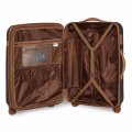 На фото Чемодан на колесах Rock Valiant Coffee Brown Hardshell Expandable (M) (925062)