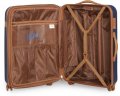 На фото Чемодан на колесах Rock Valiant Cream Hardshell Expandable (M) (923728)