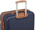 На фото Чемодан на колесах Rock Valiant Cream Hardshell Expandable (M) (923728)
