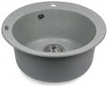 На фото Кухонная мойка Idis Fusion Fashion gray 310