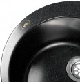 На фото Кухонная мойка Idis Fusion Obsidian 508